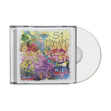 Kosma Król i Kania - S1 Mixtape: pudełko z kolorową okładką i płyta CD