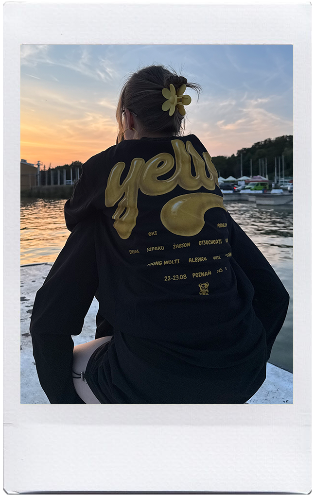 T-shirt YELLO LINEUP