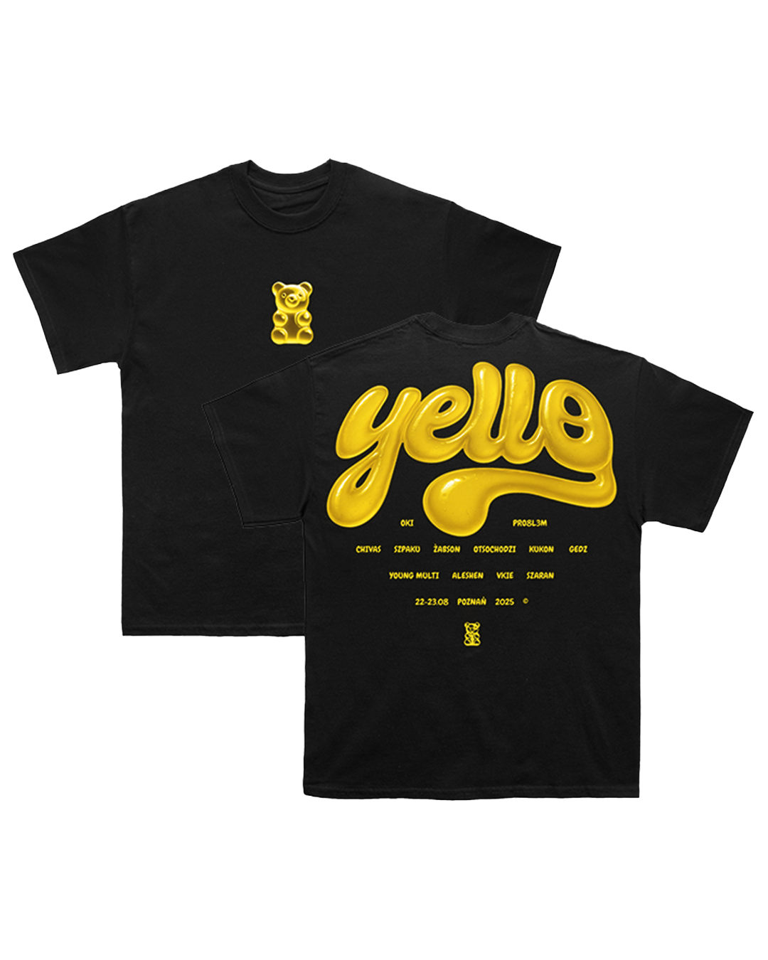 T-shirt YELLO LINEUP